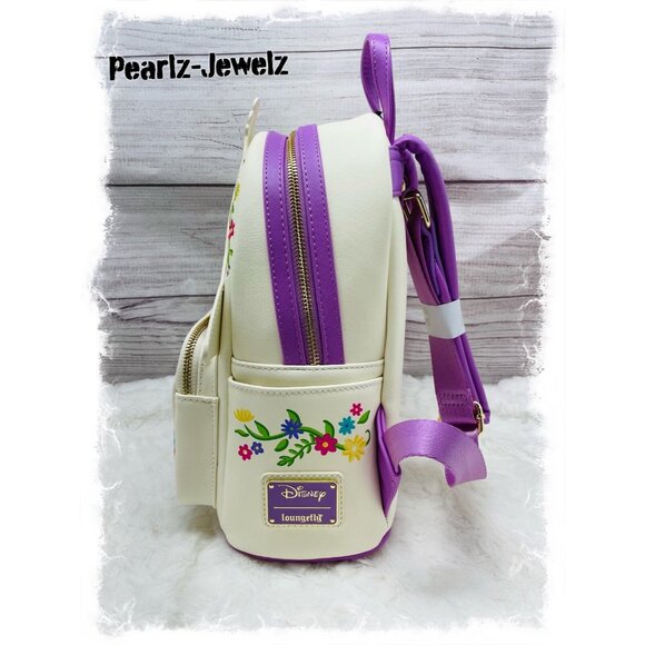 Loungefly Disney Princess Rapunzel Tangled Tower Scene Mini Backpack NWT main image 5